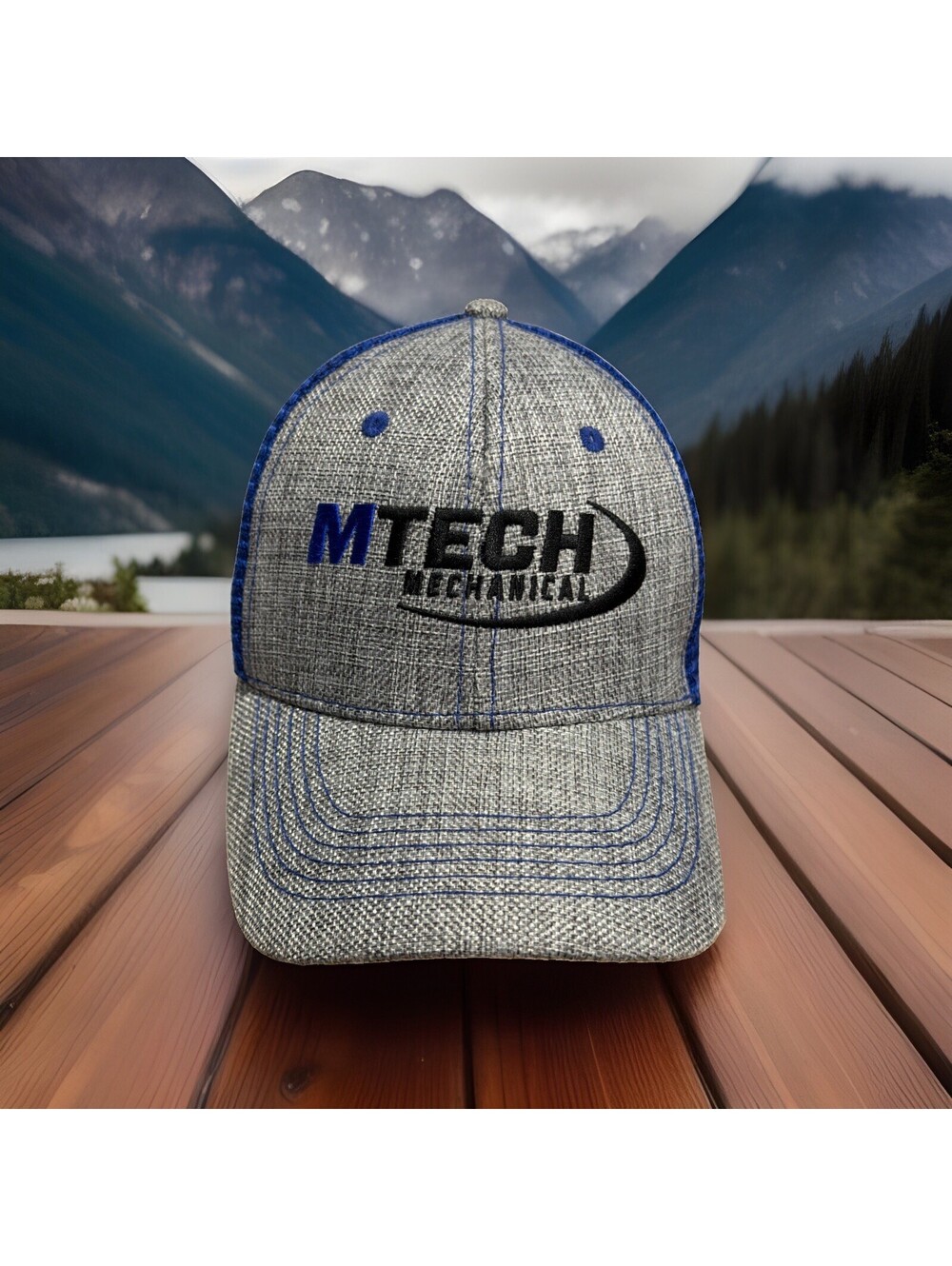 MTech Mechanical HVAC Plumbing Colorado Construction Engineering Baseball Cap
